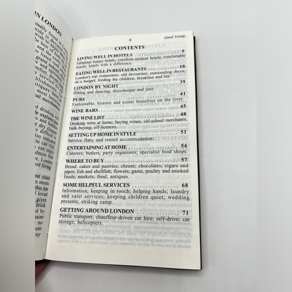 Vintage Guide to Good Living in London Francis Chichester Leather Bound Book - Picture 5 of 11